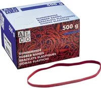 ALCO Gummiband rot B: 6 mm, L: 200 mm - Bild 1