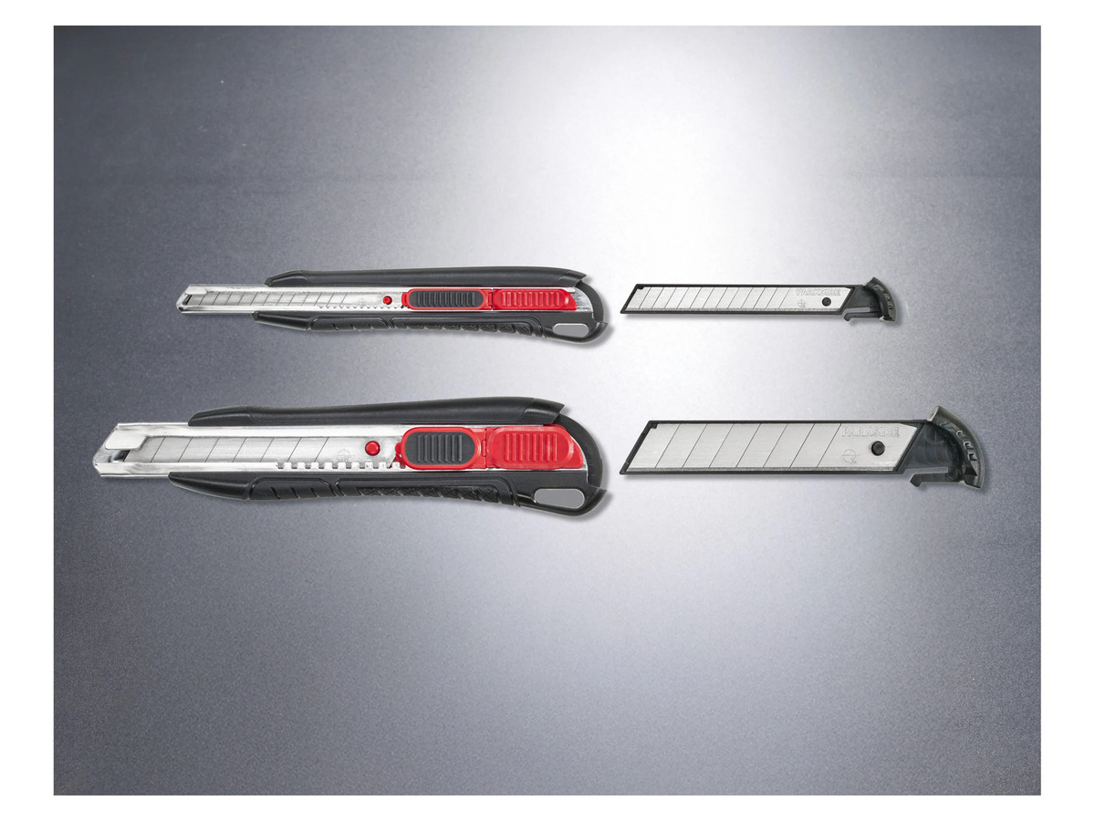 PARKSIDE PERFORMANCE Klappmesser mit 18mm Snap-Off Klinge in Schwarz - Bild 2