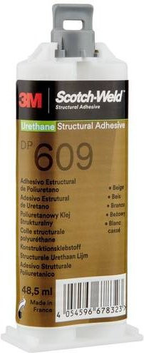 3M 2K-Konstruktionsklebstoff 609.50 Polyurethan in Beige, 48,5 ml - Bild 1