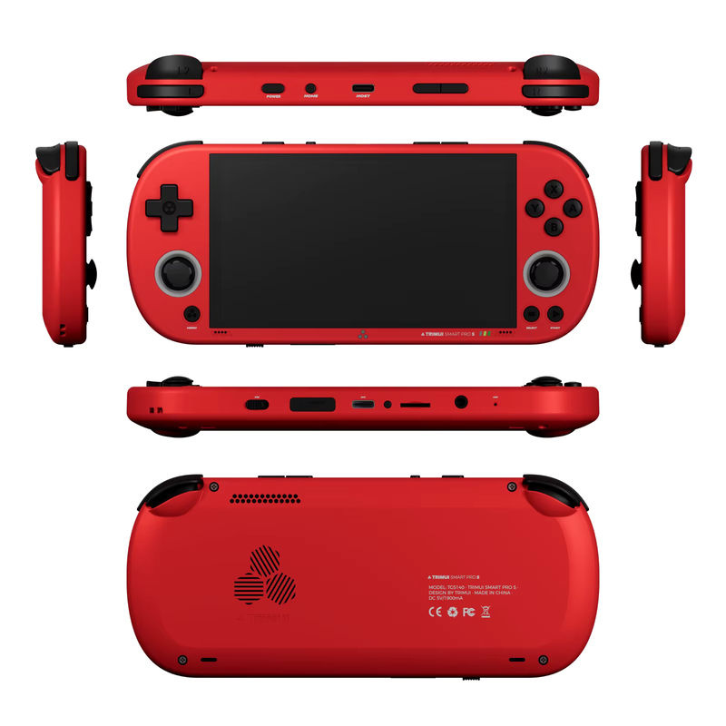 Trimui Smart Pro S TG5050 Handheld-Spielkonsole in Grau mit 4,96 Zoll IPS-Display und 5000mAh Akku - Bild 4