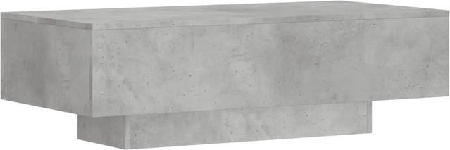 vidaXL Couchtisch modern in Betongrau aus Holzwerkstoff, B/T/H: 100 x 49,5 x 31 cm - Bild 1
