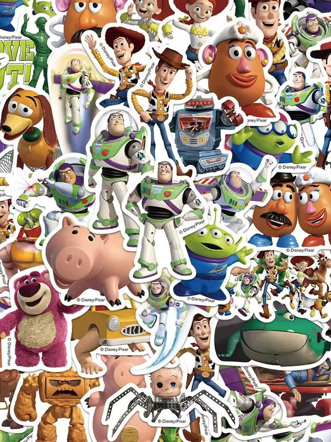 Disney Toy Story Aufkleber, Cartoon-Sticker, 10/30/50 Stück - Bild 5