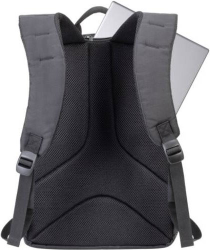 Rivacase 7490 Rucksack in Schwarz und Grau B/H/T: 28 x 42 x 11 cm - Bild 1