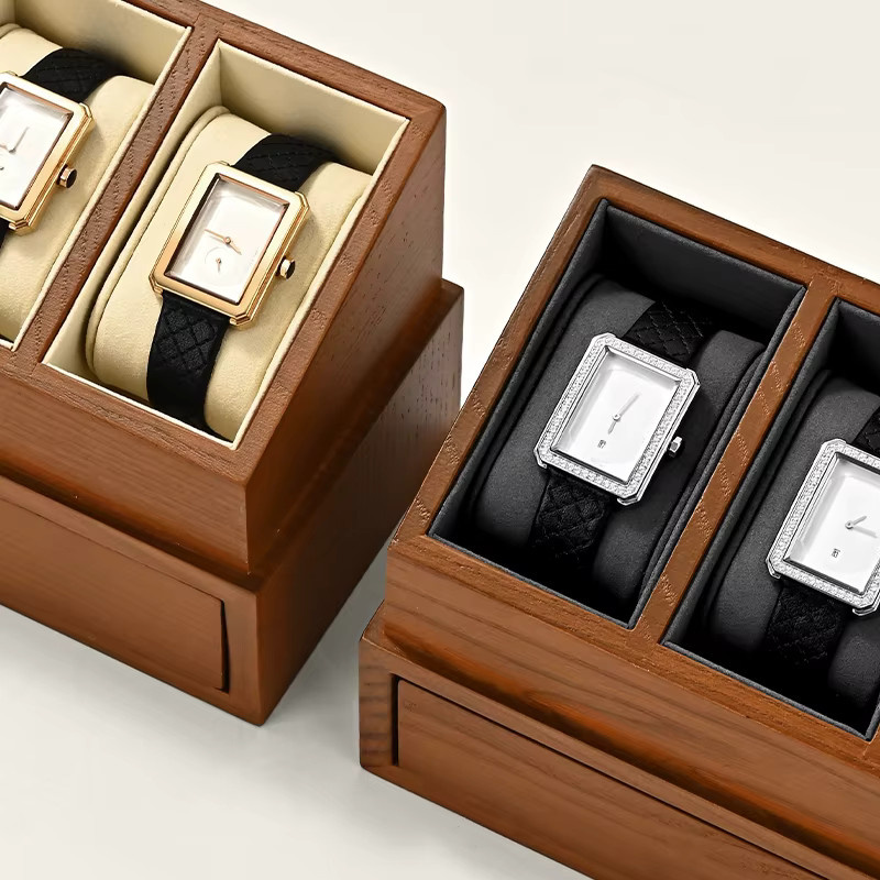 Oirlv Uhrenbox Holz, doppellagig, Unisex - Bild 2