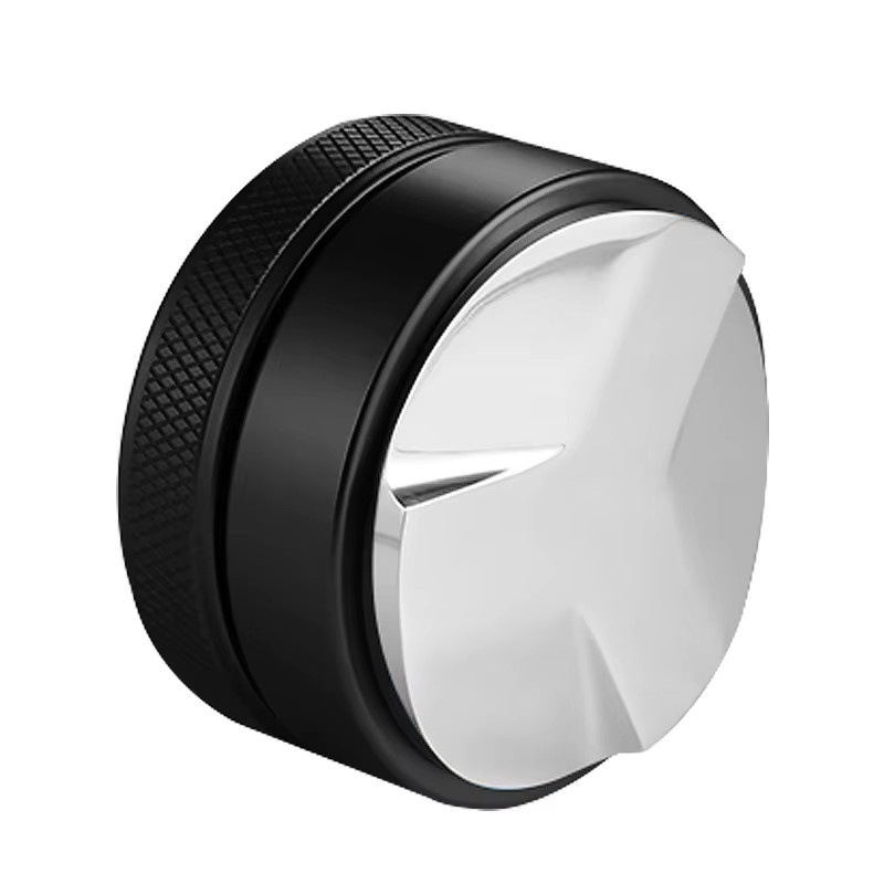 XMSJ Kaffee-Nivellierer-Tamper aus Aluminiumlegierung in Schwarz, 58 mm Espresso-Verteiler-Werkzeug mit 3 Sockeln - Bild 4