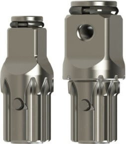Ingersoll Rand Standard-Spindelaufsatz-Set 2-teilig in Silber, kompatibel mit DXS2, 1/2" und 3/4" - Bild 1