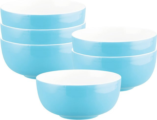 Seltmann Weiden Müslischalen Liberty Pure Colors Blau, 6er Set, Durchmesser: 15 cm - Bild 1