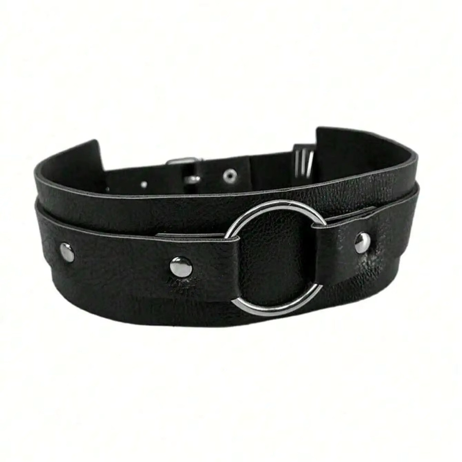 CEA.HARNESS Armband, Leder, Schwarz, Punk-Stil, Herren - Bild 5