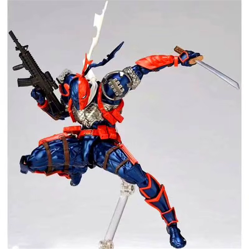 Kaiyodo Marvel X-Men Amazing Revoltech Yamaguchi Deathstroke Actionfigur - Bild 4