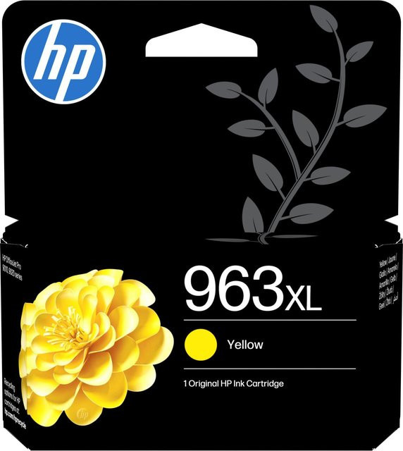 HP Original 963XL Tintenpatrone Gelb mit hoher Reichweite - Bild 1