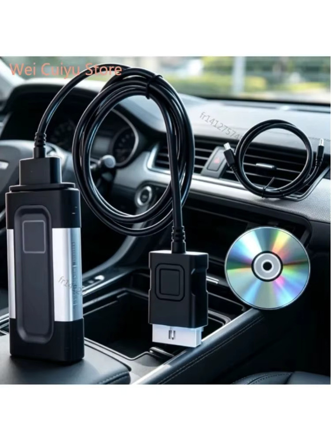 Autocom CDP Pro DS150E VCI Professioneller Auto- und LKW-Diagnosescanner mit USB und Bluetooth in Schwarz - Bild 5
