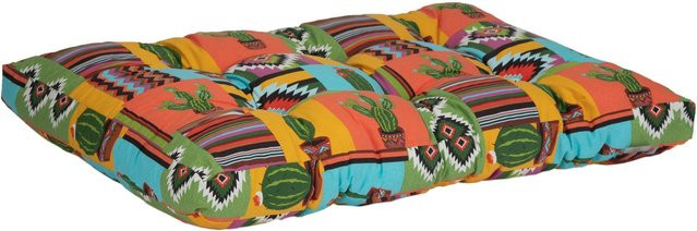 Beo Paletten-Lounge-Sitzkissen Mexiko in Bunt, B/T/H: 120 x 80 x 16 cm - Bild 1