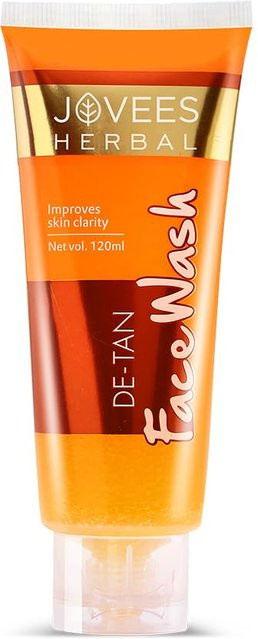 Jovees Herbal Detan Gesichtswaschgel, 120 ml, für alle Hauttypen - Bild 1