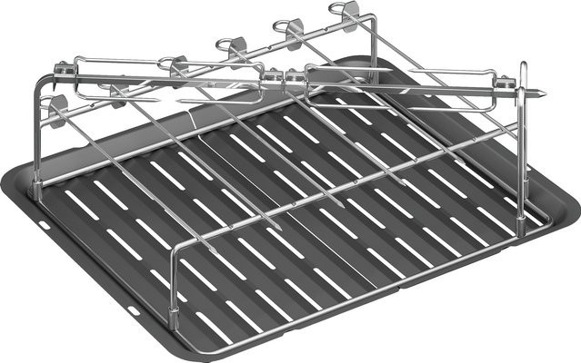 Neff Grillset Z11CG10X0 aus Edelstahl in Silber - Bild 1