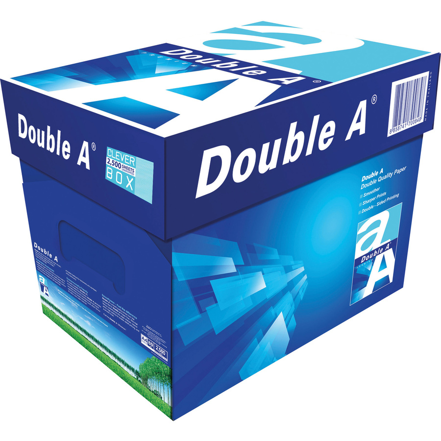 Double A Multifunktionspapier DIN A4 in Weiß, 80 g/m², 2500 Blatt - Bild 2