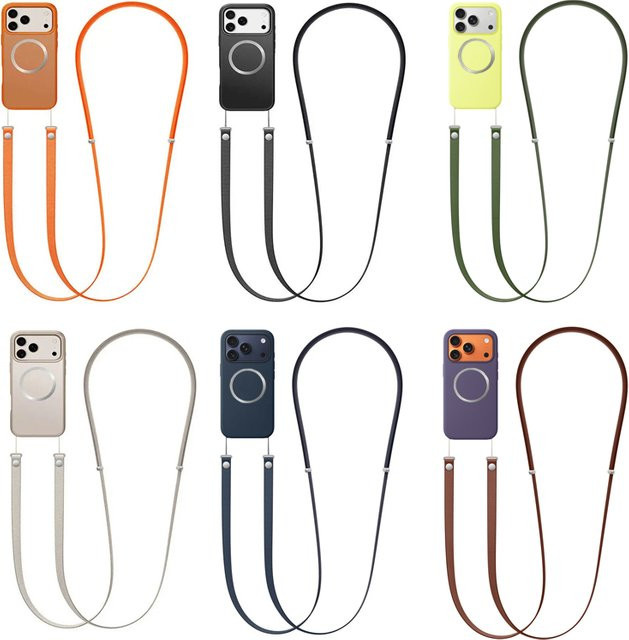 RWBANDS Magnetisches gewebtes Umhängeband für Apple iPhone 17 Pro Max und 17 Air Unisex - Bild 1