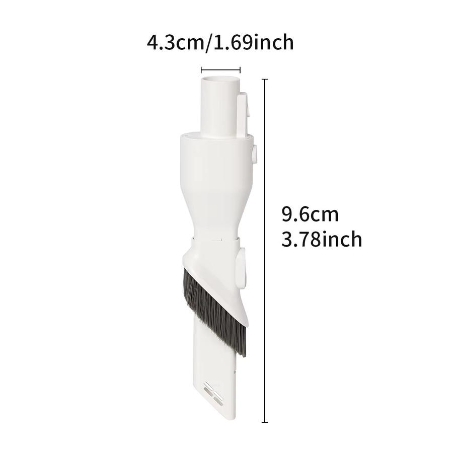 Dreame 2-in-1 Flachdüsenbürste für Staubsauger Modelle R10 R20 R30 T20 T30 V8 V9 V10 V12 sowie Z10 Z20 Z30 Station - Bild 2
