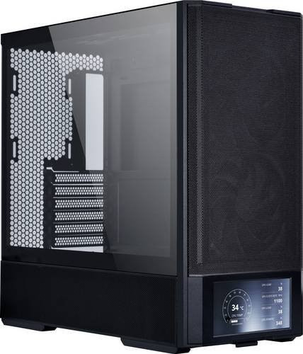 Lian Li LANCOOL 207 Midi-Tower Gaming-Gehäuse in Schwarz - Bild 1