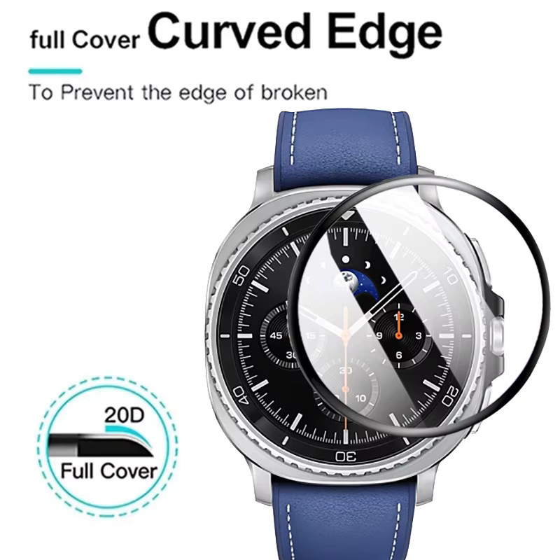 Samsung Displayschutzfolie für Galaxy Watch 8 44 mm 40 mm, transparent, Unisex - Bild 4