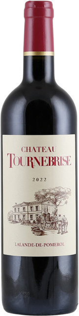 Château Tournebrise Lalande-de-Pomerol, Merlot, trocken, Rotwein, 2022, 0,75 l - Bild 1