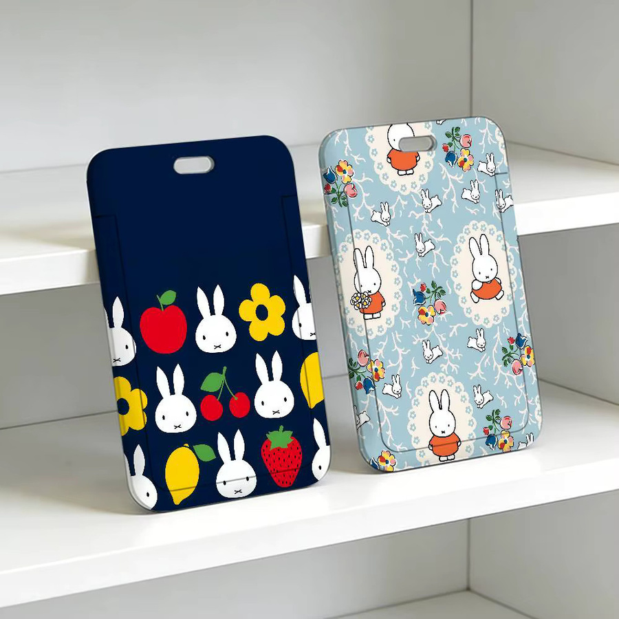 Miffy Transparente Ausweistasche mit Lanyard aus Kunststoff in Multicolour - Bild 5