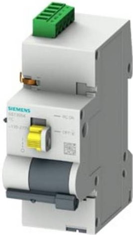 Siemens Fernantrieb Basic 230V AC, 2TE in Weiß für LS-, FI-Schutzschalter und FI/LS Schalter bis 3P, 5ST3054 - Bild 1