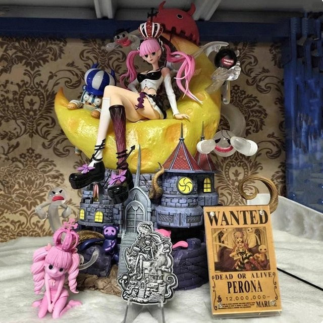 Bandai One Piece Perona Figur Statue, Harz, 36cm - Bild 1