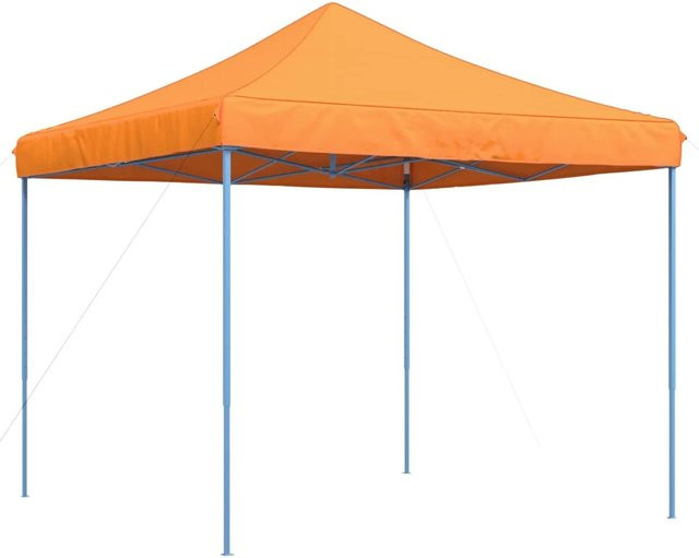 vidaXL Party-Zelt Orange aus Oxford-Stoff und PVC, B/T/H: 292 x 292 x 315 cm - Bild 1