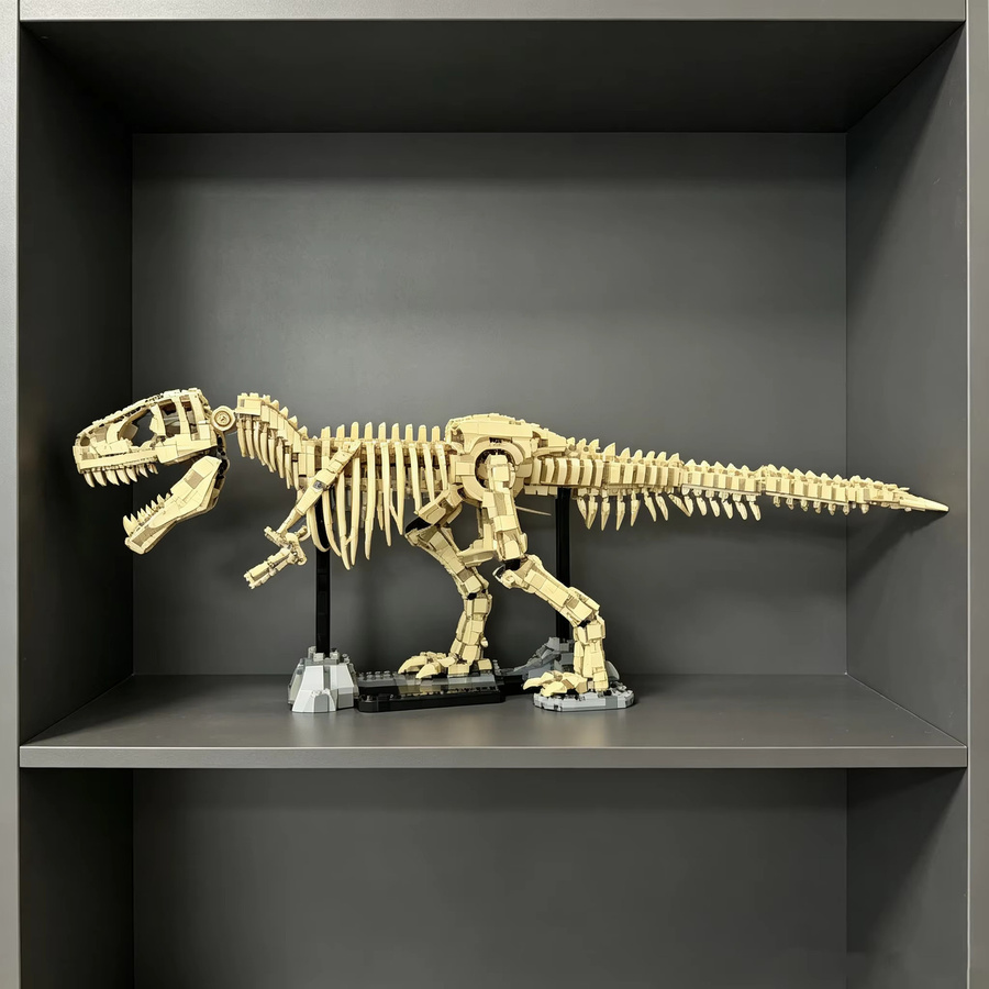 Hot Toys Dinosaurier-Welt-Modell Triceratops & Tyrannosaurus, Bausteine, 3.145 Teile, ab 14 Jahren - Bild 3