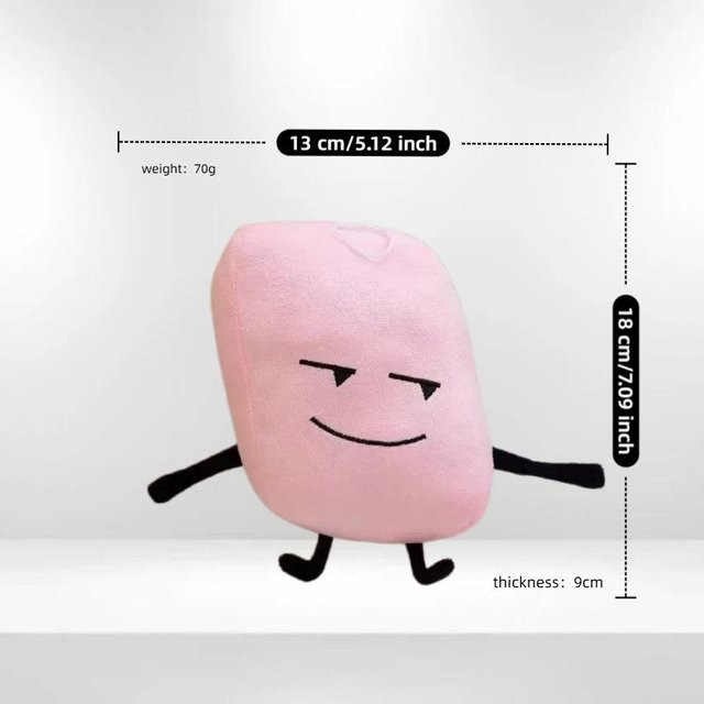 Yiran toy Battle For Dream Island Bfdi Plüschtier, Kuschelpuppe, ab 6 Jahren - Bild 1