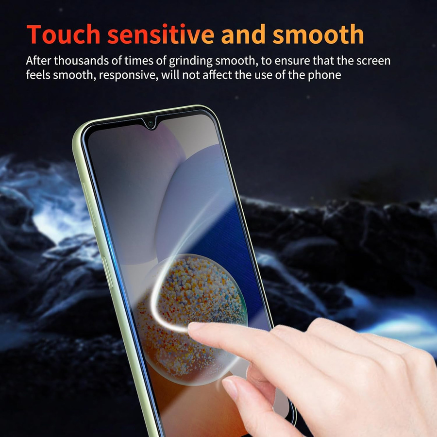5 Stück Sichtschutz-Schutzglas aus gehärtetem Glas für Samsung Galaxy A17 A16 A26 A56 A36 A54 A55 A34 A25 A14 A15 A52S A53 S20 S21 S23 S24 S25 FE in Schwarz - Bild 3