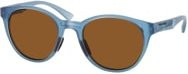 Oakley OO 9474 Runde Sonnenbrille, Damen, Vollrand, Plastic, Blue Brown - Bild 1