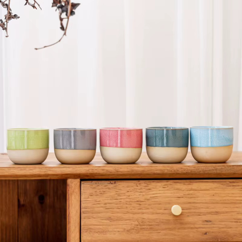 Handgefertigte Keramiktasse im böhmischen Stil mit arabisch marokkanischem Design - Bild 2