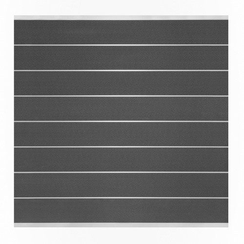 Mr. GARDENER Steckzaunsystem Donatus aus WPC und Aluminium in Grau, H: 180 cm x B: 180 cm - Bild 2