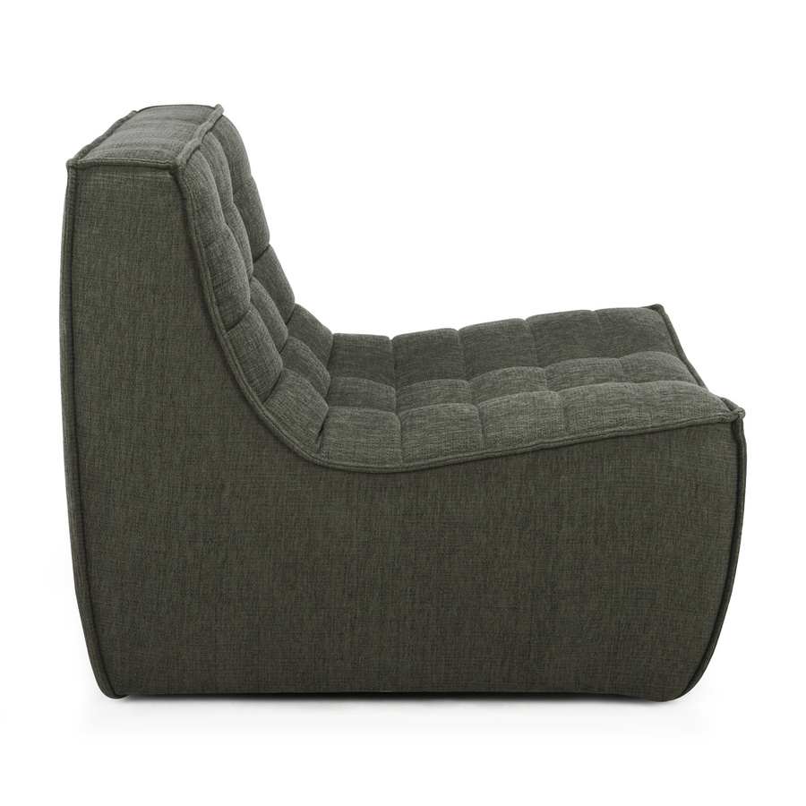 Ethnicraft N701 Modulsofa 1 Seater in Grün mit modernem Design - Bild 3