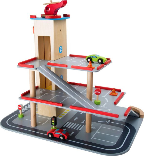 Small Foot Parkhaus Rasante Abfahrt Holz ab 3 Jahren - Bild 1