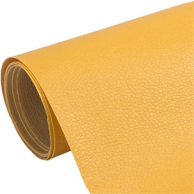 Flylo Sofa-Fix-Flicken selbstklebender Kunstleder-Reparaturflicken in Gelb, B: 50 cm, L: 137 cm - Bild 1