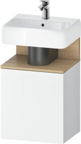 Duravit Waschtischunterschrank Qatego in Weiß, B/T/H: 44 x 35 x 64,5 cm - Bild 1