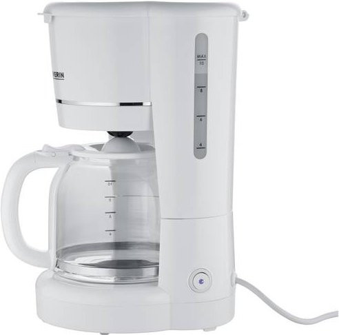 Severin KA 4323 Filterkaffeemaschine in Weiß mit 1,25 l Fassungsvermögen - Bild 1