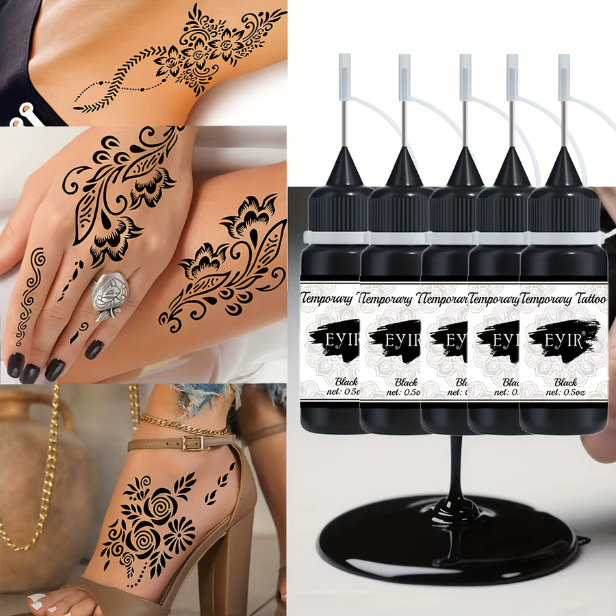 EYIR Tattoo-Paste, Schwarz, Unisex - Bild 4