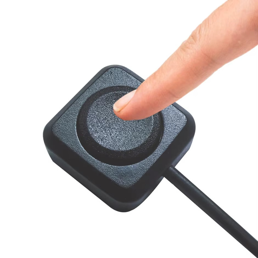 QXNY Druckknopf-Ein-Aus-Schalter aus schwarzem Kunststoff für 12 V und 24 V zur Oberflächenmontage - Bild 3