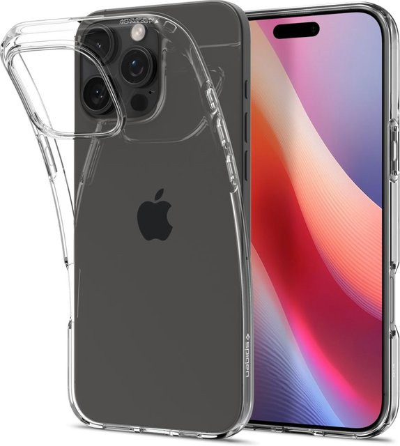 Spigen Liquid Crystal Schutzhülle für Apple iPhone 16 Pro, Transparent - Bild 1