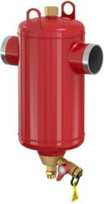 Flamco Schlammabscheider Clean Smart 65 S DN 65 aus Stahl in Rot mit 8 l Volumen - Bild 1