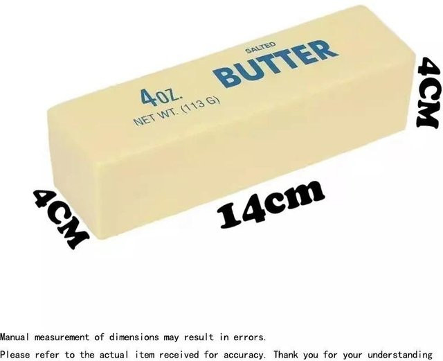Stressball Butter Käse, Quetschspielzeug, Weich zum Drücken - Bild 1
