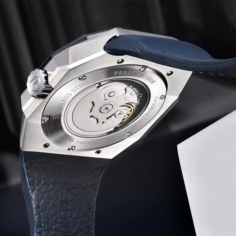 PAGANI DESIGN Armbanduhr Automatik, Edelstahl, Saphirglas, 42 mm, Herren - Bild 5
