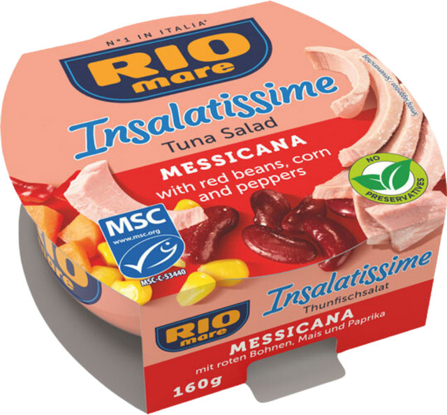 Rio Mare Insalatissime Mexicana Thunfisch-Salat 160 g - Bild 1