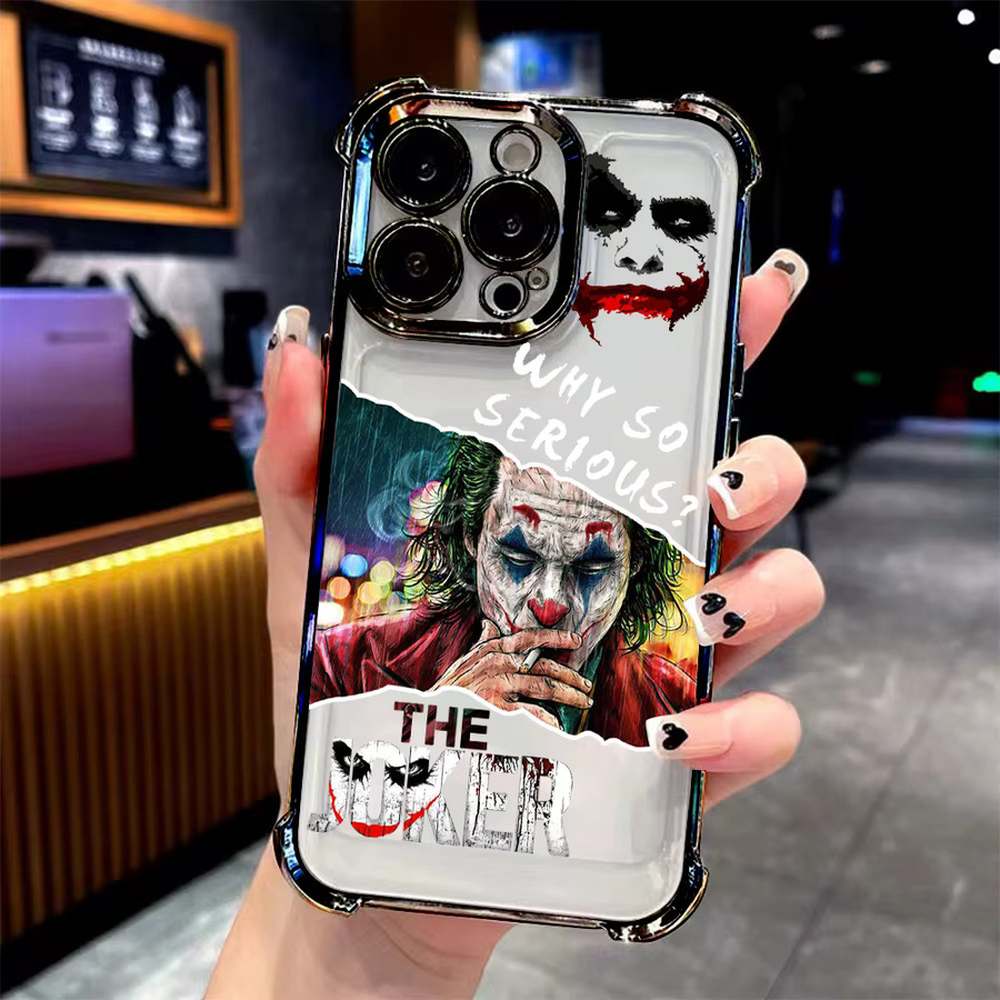 Coole Crazy J-Jokers Plating Handyhülle für iPhone 11 bis iPhone 17 Pro Max in Multicolour mit Airbag-Schutz - Bild 2