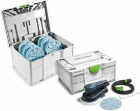 Festool Exzenterschleifer ETS EC 150/3 EQ-SYS GR in Grau mit 400W und 150mm Schleifscheibendurchmesser - Bild 1
