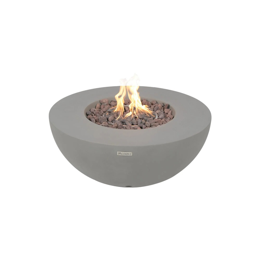 Elementi Gasfeuerstelle Roca in Beton-Optik Grau aus Faserbeton, B/T/H: 87 x 87 x 37 cm - Bild 6