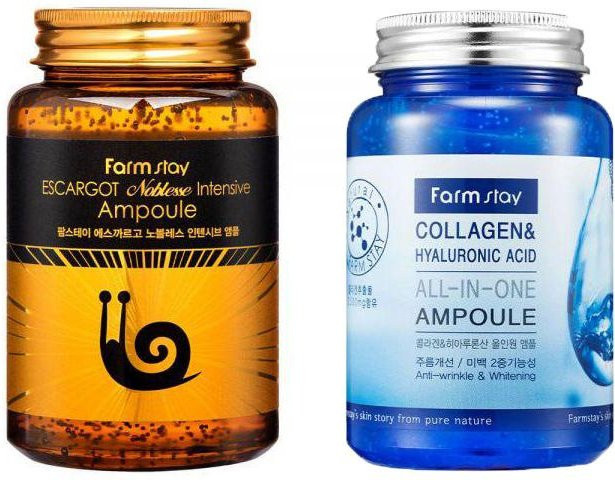 Farm Stay Ampullen-Set Serum, 250 ml, Hyaluronsäure & Kollagen - Bild 1